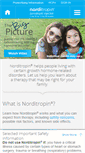 Mobile Screenshot of norditropin.com